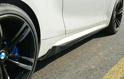 Side Skirt Extensions F22 MTC Gloss Black
