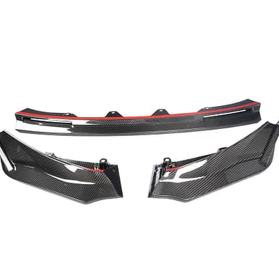 bmw g80 g81 g82 g83 carbon fiber v style front lip e1752172144132